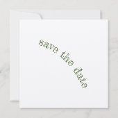 Einladung zur Hochzeit (Rückseite)