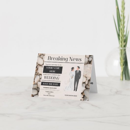 Einladung zur Hochzeit (Vorderseite)