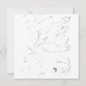 Einladung zur Hochzeit (Rückseite)