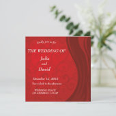 Einladung zur Hochzeit (Stehend Vorderseite)