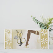 Einladung zur Hochzeit (Stehend Vorderseite)