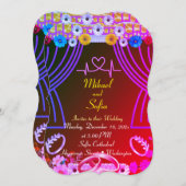 Einladung zur Hochzeit (Vorne/Hinten)