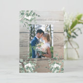 Einladung zur Hochzeit (Stehend Vorderseite)