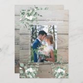 Einladung zur Hochzeit (Vorne/Hinten)