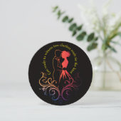 Einladung zur Hochzeit (Stehend Vorderseite)