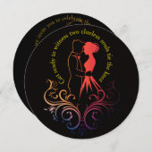 Einladung zur Hochzeit (Vorne/Hinten)