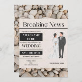 Einladung zur Hochzeit (Vorne/Hinten)