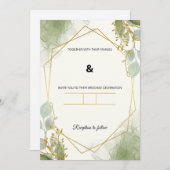 Einladung zur Hochzeit (Vorne/Hinten)