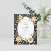 Einladung zur Hochzeit (Stehend Vorderseite)