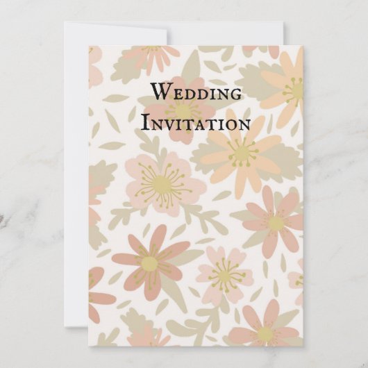 Einladung zur Hochzeit (Vorderseite)