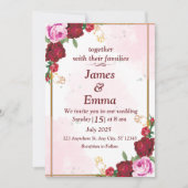 Einladung zur Hochzeit (Vorderseite)