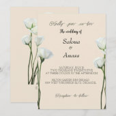 Einladung zur Hochzeit (Vorne/Hinten)