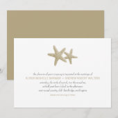 Einladung zur Hochzeit (Vorne/Hinten)