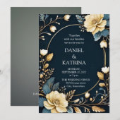 Einladung zur Hochzeit (Vorne/Hinten)