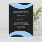 Einladung zur Hochzeit (Stehend Vorderseite)