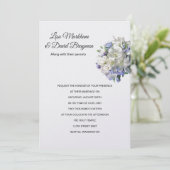 Einladung zur Hochzeit (Stehend Vorderseite)