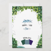 Einladung zur Hochzeit (Rückseite)