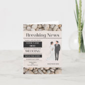 Einladung zur Hochzeit (Vorderseite)