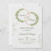 Einladung zur Hochzeit (Vorderseite)