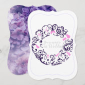 Einladung zur Hochzeit (Vorne/Hinten)