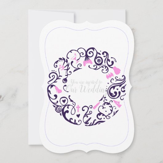 Einladung zur Hochzeit (Vorderseite)