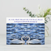 Einladung zur Hochzeit (Stehend Vorderseite)