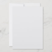 Einladung zur Hochzeit (Rückseite)