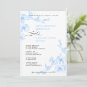 Einladung zur Hochzeit (Stehend Vorderseite)