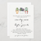 Einladung zur Hochzeit (Vorne/Hinten)