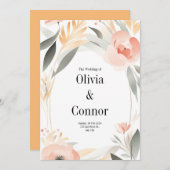 Einladung zur Hochzeit (Vorne/Hinten)