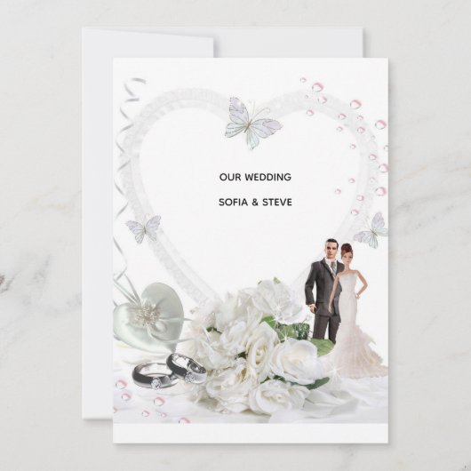 Einladung zur Hochzeit (Rückseite)