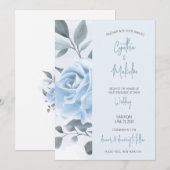 Einladung zur Hochzeit (Vorne/Hinten)