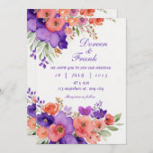 Einladung zur Hochzeit (Vorne/Hinten)