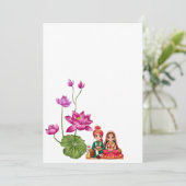 Einladung zur Hochzeit (Stehend Vorderseite)