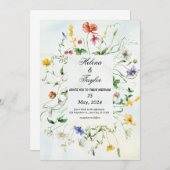 Einladung zur Hochzeit (Vorne/Hinten)