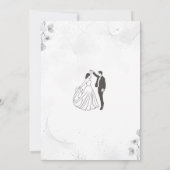 Einladung zur Hochzeit (Rückseite)