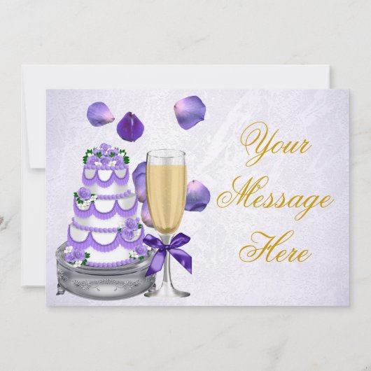 Einladung zur Hochzeit (Rückseite)