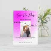 Einladung zur Hochzeit (Stehend Vorderseite)