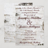 Einladung zur Hochzeit (Vorne/Hinten)