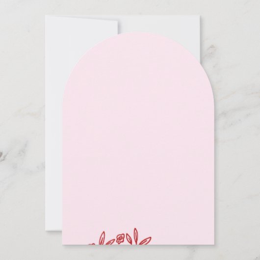 Einladung zur Hochzeit (Rückseite)