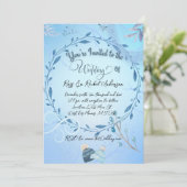 Einladung zur Hochzeit (Stehend Vorderseite)