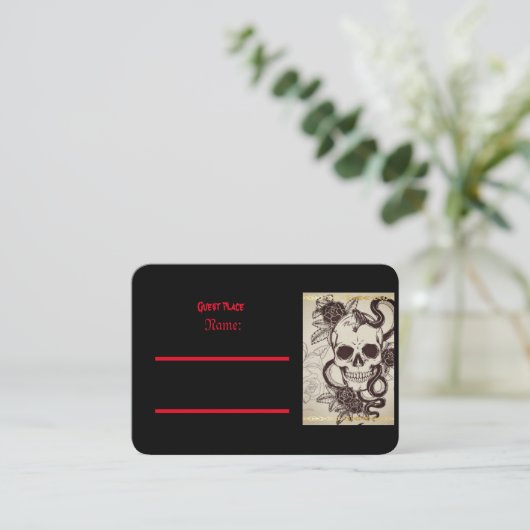 Einladung zur Hochzeit (Stehend Vorderseite)