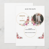 Einladung zur Hochzeit (Vorne/Hinten)