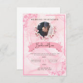 Einladung zur Hochzeit (Vorne/Hinten)