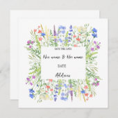 Einladung zur Hochzeit (Vorne/Hinten)