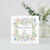 Einladung zur Hochzeit (Stehend Vorderseite)