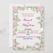 Einladung zur Hochzeit (Vorderseite)