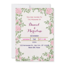 Einladung zur Hochzeit