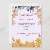 Einladung zur Hochzeit (Vorderseite)