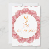 Einladung zur Hochzeit (Vorderseite)